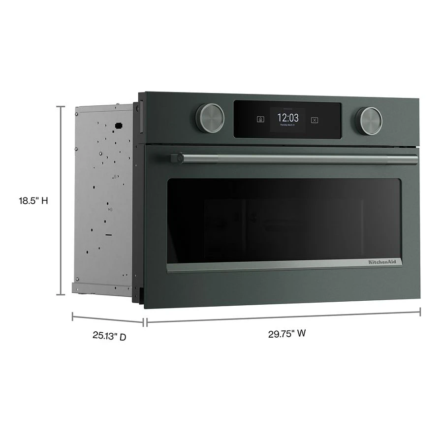 30" Built In Microwave Oven With Air Fry KMBS730SJP