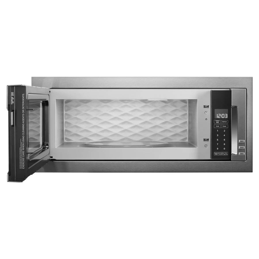 1000 Watt Built-In Low Profile Microwave with Slim Trim Kit view 4