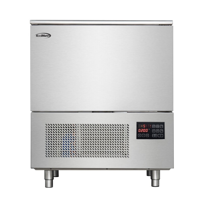 30 in. Commercial Countertop Blast Chiller 30 lbs Rapid Chill / 26.5 lbs Rapid Freeze with ETL for Safety and Sanitation with a 5-Pan Capacity in Stainless-Steel KMCBLC5