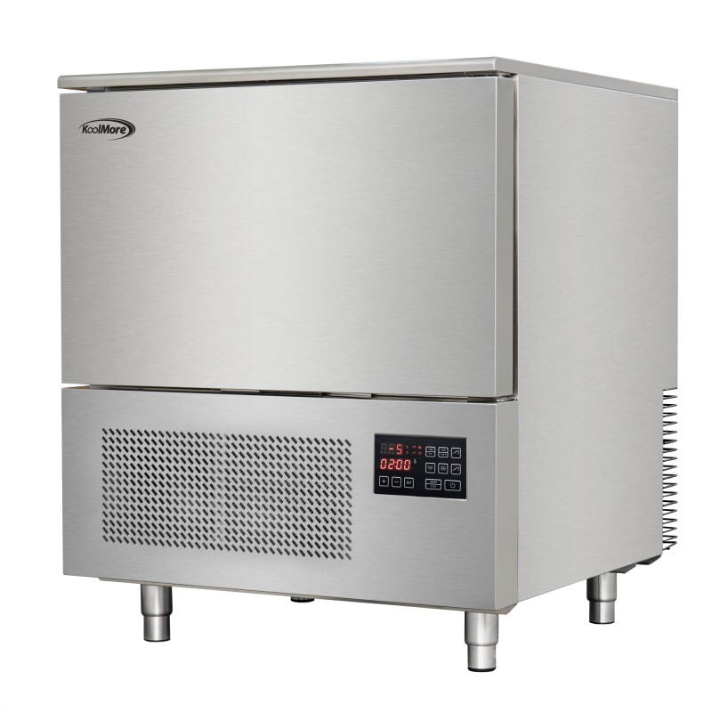 30 in. Commercial Countertop Blast Chiller 30 lbs Rapid Chill / 26.5 lbs Rapid Freeze with ETL for Safety and Sanitation with a 5-Pan Capacity in Stainless-Steel KMCBLC5