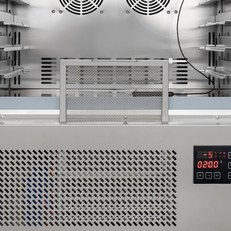 30 in. Commercial Countertop Blast Chiller 30 lbs Rapid Chill / 26.5 lbs Rapid Freeze with ETL for Safety and Sanitation with a 5-Pan Capacity in Stainless-Steel KMCBLC5