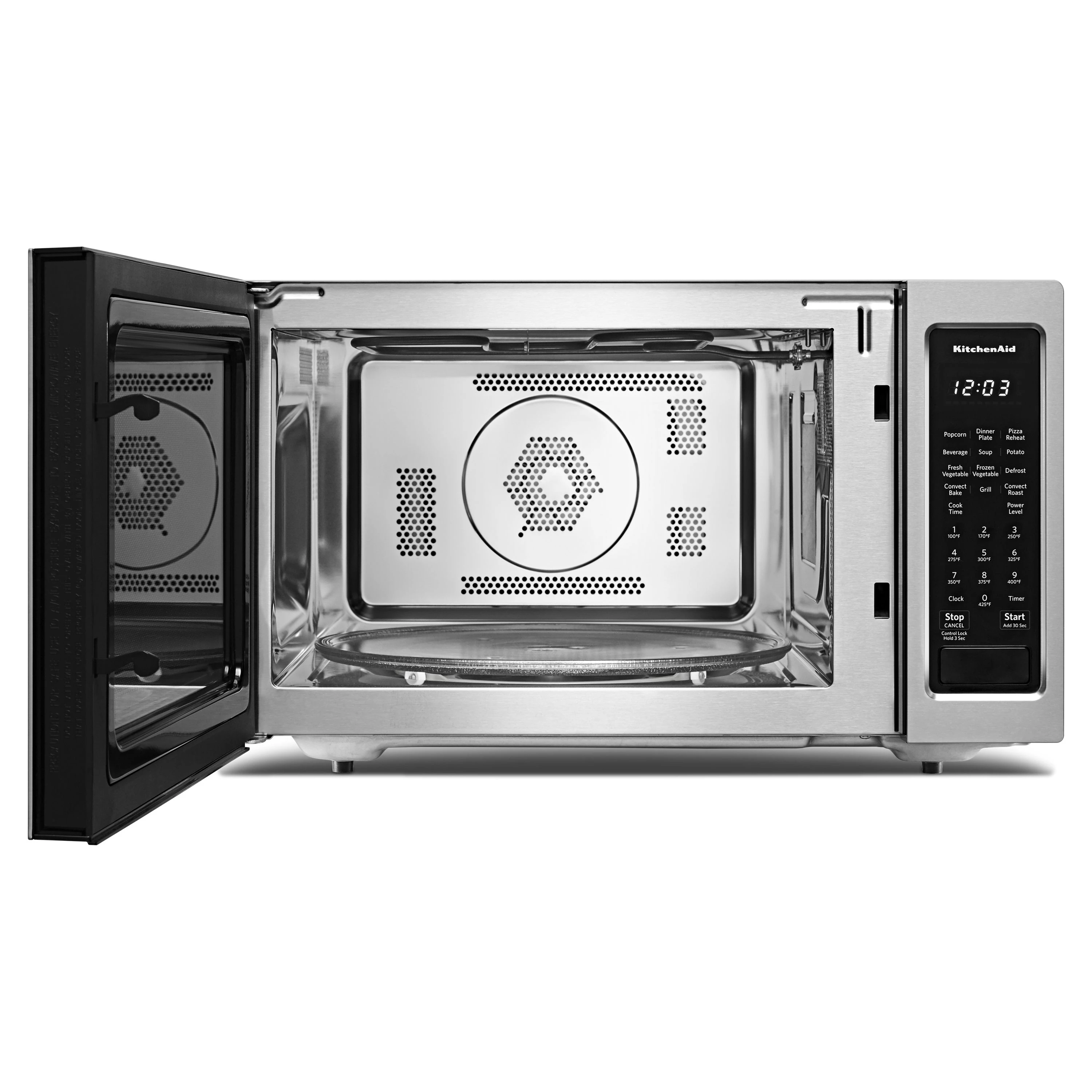 21 3/4" Countertop Convection Microwave Oven - 1000 Watt KMCC5015GSS