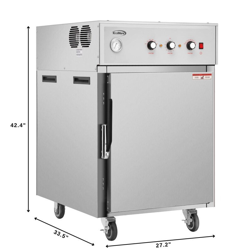 4-Pan Half-Size Commercial Cook And Hold Oven 3,000W/240V in Stainless-Steel KMCCAH31D, product image 4 of 14