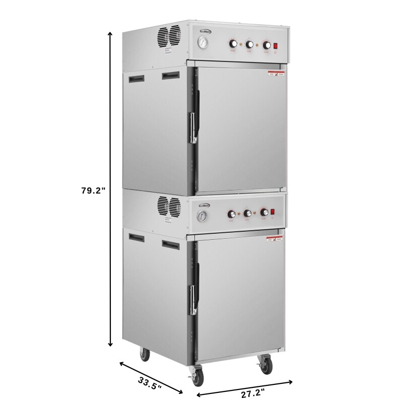 8-Pan Full-Size Commercial Cook And Hold Oven 3,000W/240V in Stainless-Steel KMCCAH32D, product image 3 of 10
