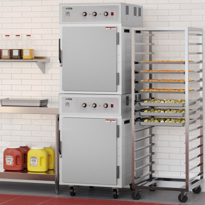 8-Pan Full-Size Commercial Cook And Hold Oven 3,000W/240V in Stainless-Steel KMCCAH32D, product image 6 of 10