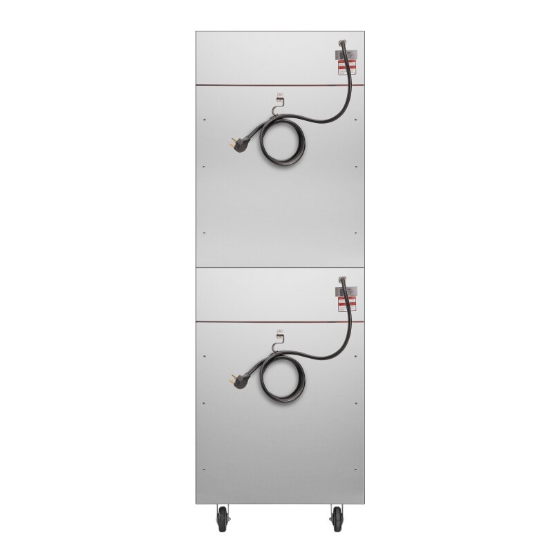 8-Pan Full-Size Commercial Cook And Hold Oven 3,000W/240V in Stainless-Steel KMCCAH32D, product image 10 of 10