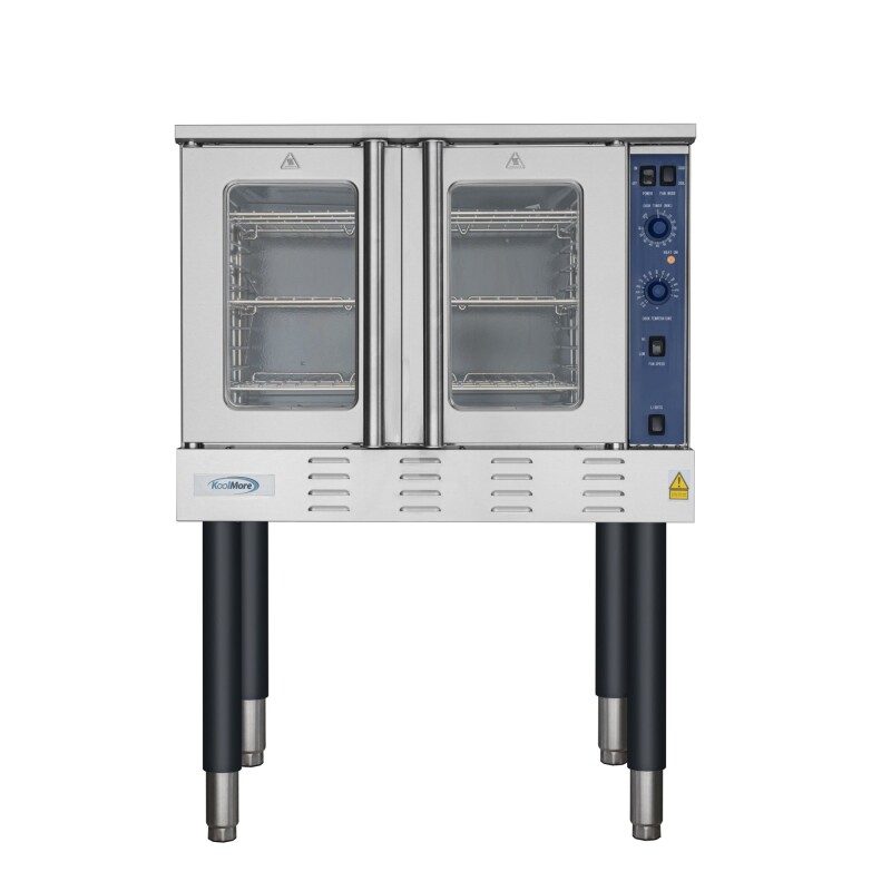 38 in. Full Size Single Deck Commercial LP Convection Oven 54,000 BTU KMCCO54LP, product image 3 of 13