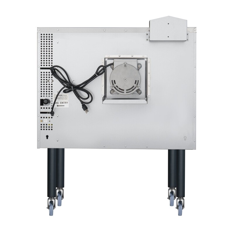 38 in. Full Size Single Deck Commercial LP Convection Oven 54,000 BTU With Casters KMCCO54LPC, product image 6 of 9