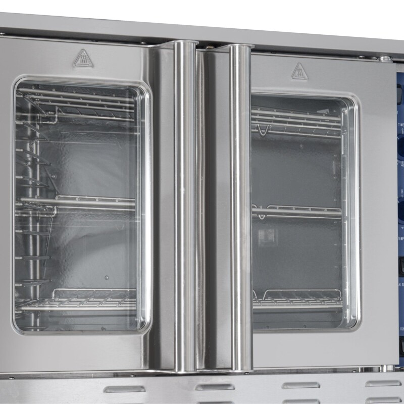 38 in. Full Size Single Deck Commercial Natural Gas Convection Oven 54,000 BTU KMCCO54NG, product image 11 of 14