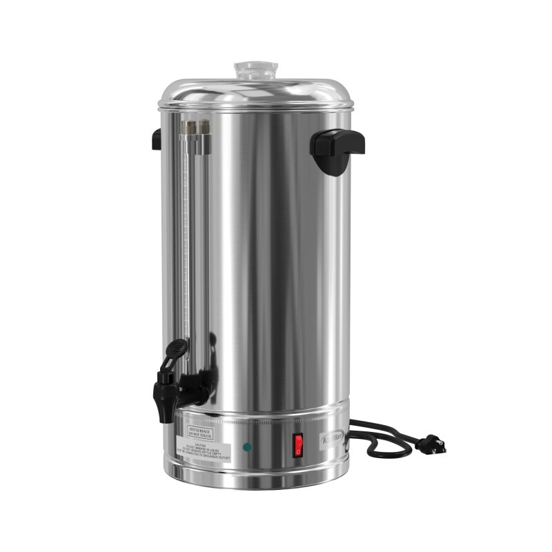 Electric 100 Cup Commercial Coffee Percolator in Stainless Steel KMCCP100, product image 2 of 12