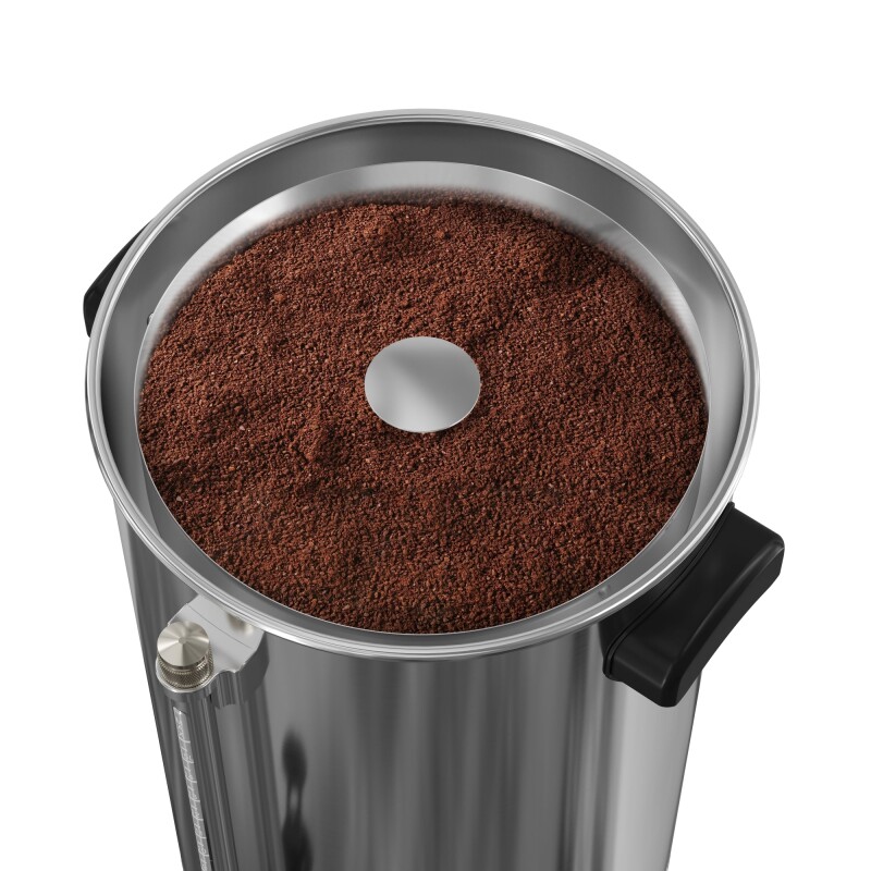 Electric 100 Cup Commercial Coffee Percolator in Stainless Steel KMCCP100, product image 4 of 12