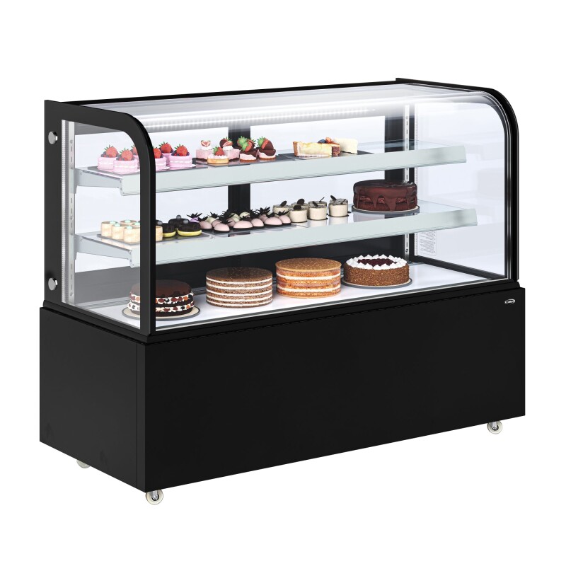 60 in. Refrigerated Bakery Display Case in Black, 17.6 cu. ft KMCDHF17CBK, product image 2 of 12