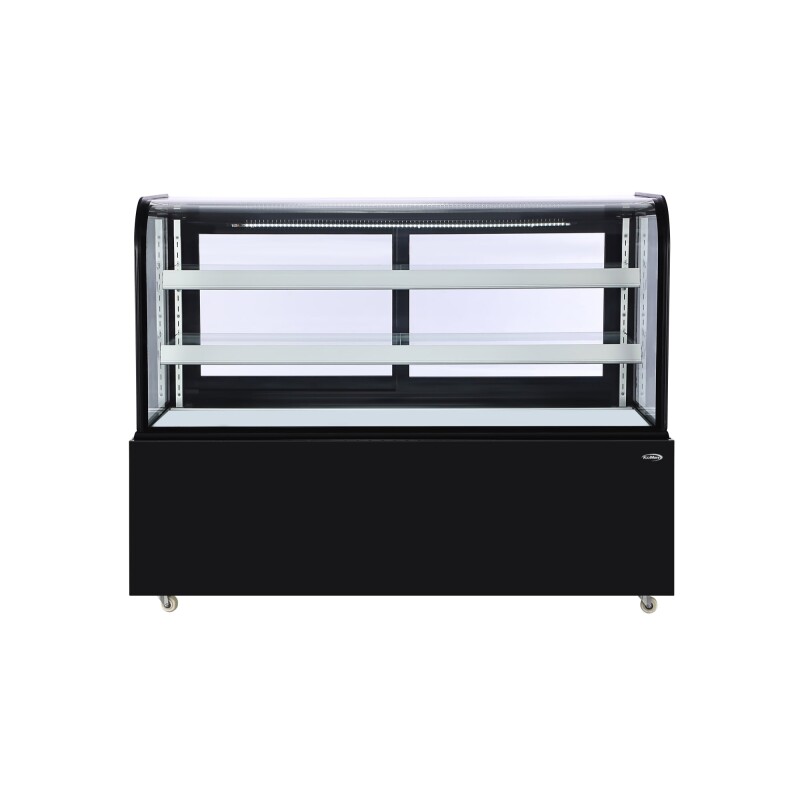60 in. Refrigerated Bakery Display Case in Black, 17.6 cu. ft KMCDHF17CBK, product image 3 of 12