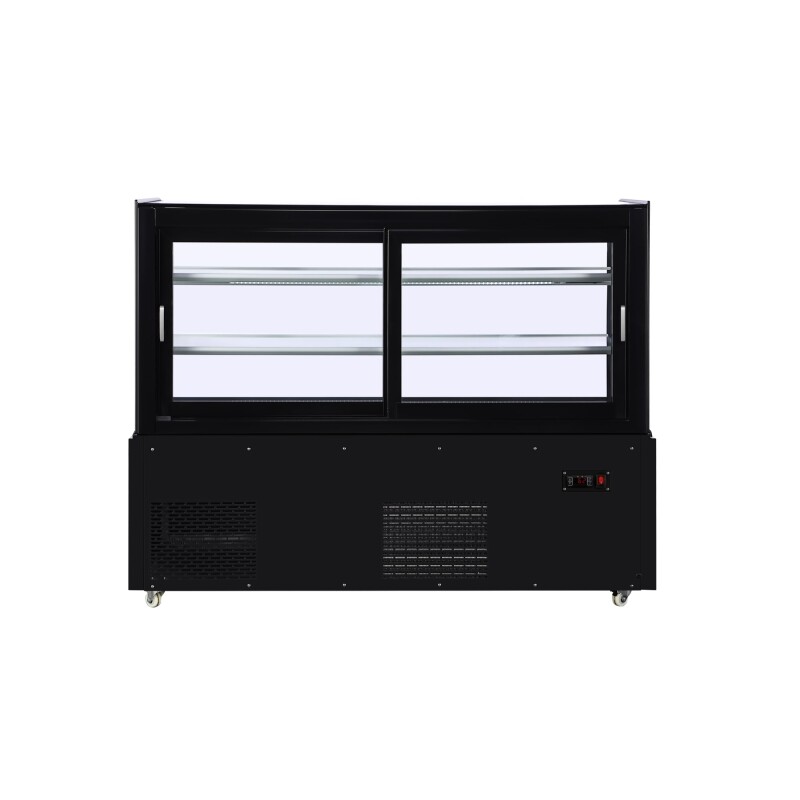 60 in. Refrigerated Bakery Display Case in Black, 17.6 cu. ft KMCDHF17CBK, product image 5 of 12