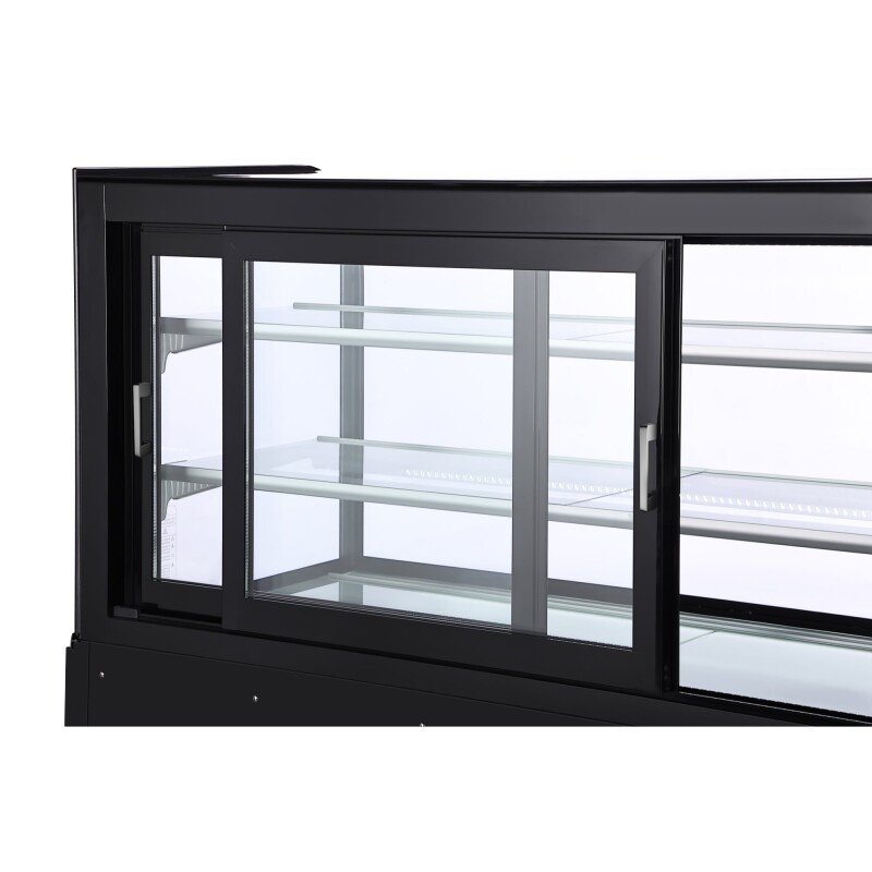 60 in. Refrigerated Bakery Display Case in Black, 17.6 cu. ft KMCDHF17CBK, product image 6 of 12