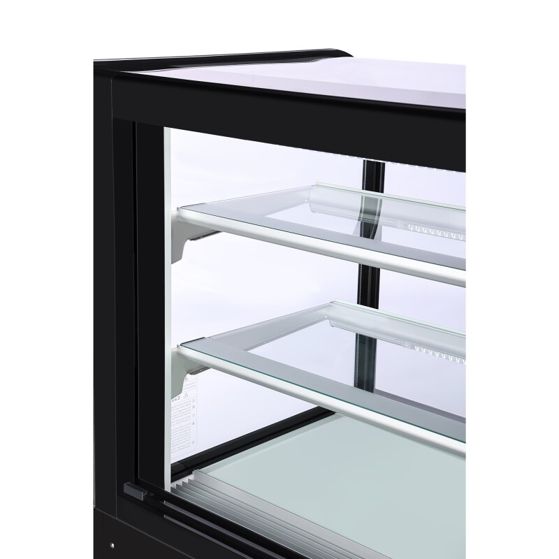 60 in. Refrigerated Bakery Display Case in Black, 17.6 cu. ft KMCDHF17CBK, product image 10 of 12