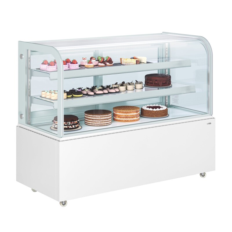 60 in. Refrigerated Bakery Display Case, 17.6 cu. ft. in White KMCDHF17CWH, product image 2 of 13