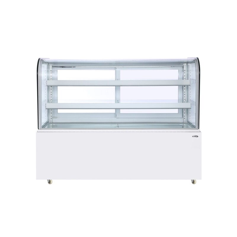 60 in. Refrigerated Bakery Display Case, 17.6 cu. ft. in White KMCDHF17CWH, product image 6 of 13