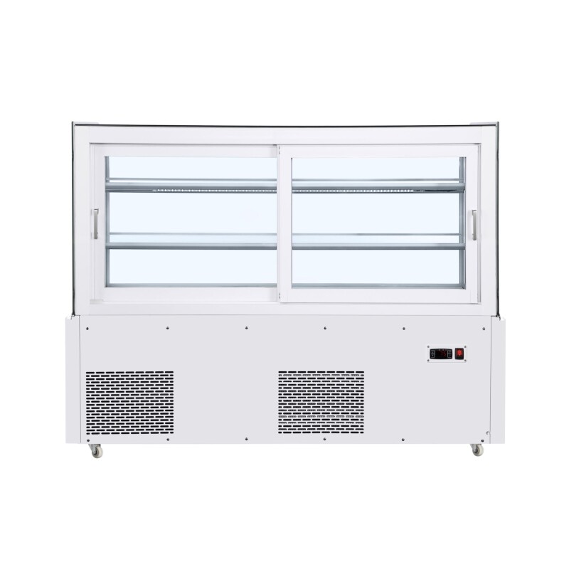 60 in. Refrigerated Bakery Display Case, 17.6 cu. ft. in White KMCDHF17CWH, product image 7 of 13