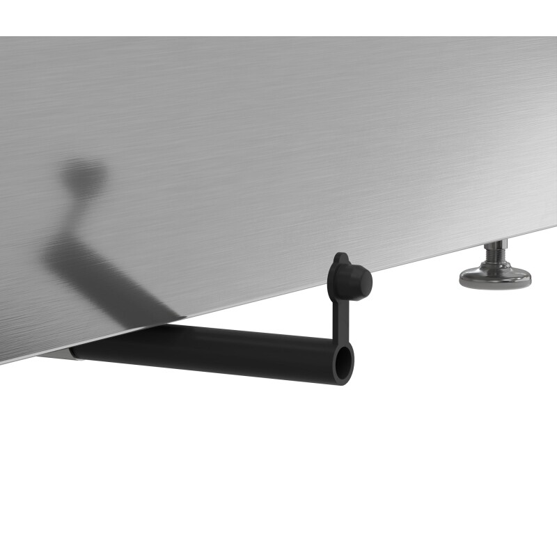 45 in. 6-Pan Countertop Ice Cream Display Freezer with Glass Top in Stainless-Steel KMCGD6P45, product image 12 of 13