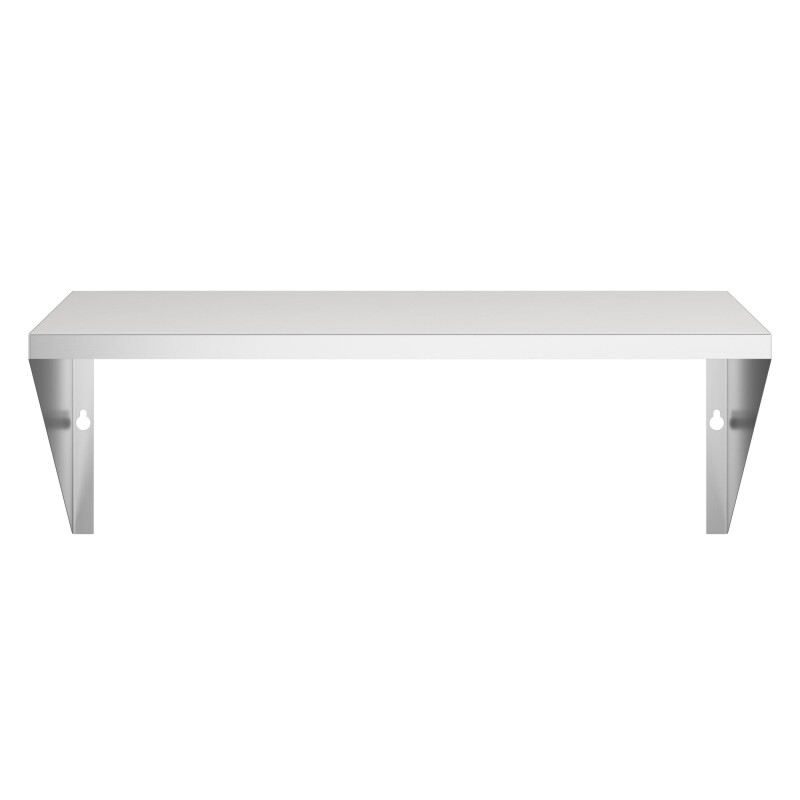 30 in. Front Shelf for Outdoor Commercial Grill in Stainless-Steel KMCGFS30