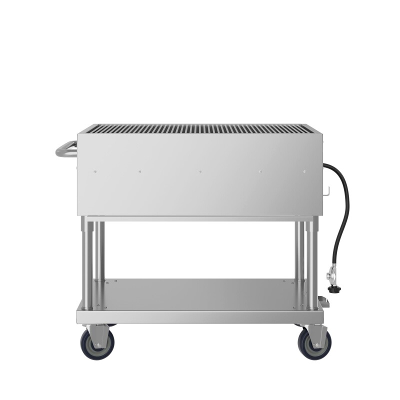 36 in. Commercial Mobile Outdoor Grill in Stainless Steel KMCGM36, product image 7 of 10