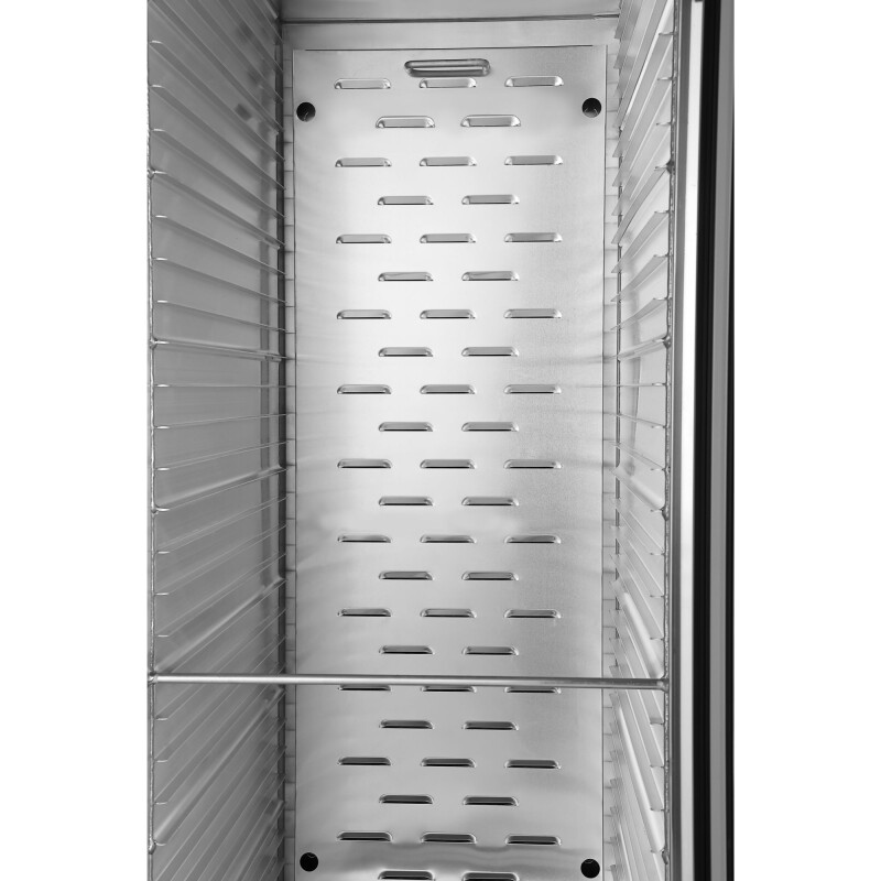 33 in. Commercial Non-Insulated Heated Holding Cabinet with 36-Pan Capacity and Glass Door in Silver KMCH36SNGL, product image 7 of 10
