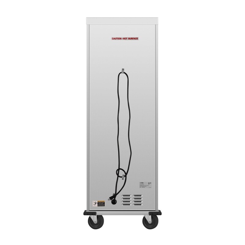 33 in. Commercial Insulated Heated Holding/Proofing Cabinet with 36-Pan Capacity and Solid Dutch Doors in Silver KMCHP36SIDD, product image 13 of 13
