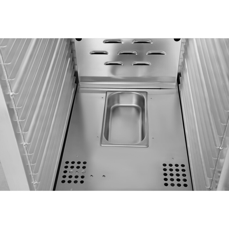 33 in. Commercial Insulated Heated Holding/Proofing Cabinet with 36-Pan Capacity and Solid Door in Silver KMCHP36SISS, product image 8 of 12