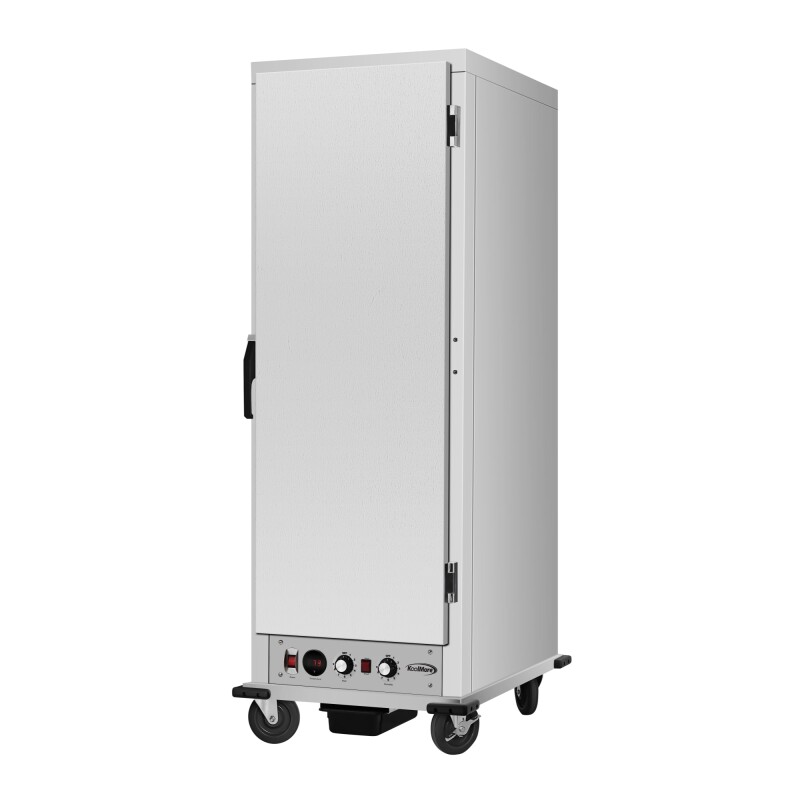 33 in. Commercial Insulated Heated Holding/Proofing Cabinet with 36-Pan Capacity and Solid Door in Silver KMCHP36SISS, product image 9 of 12
