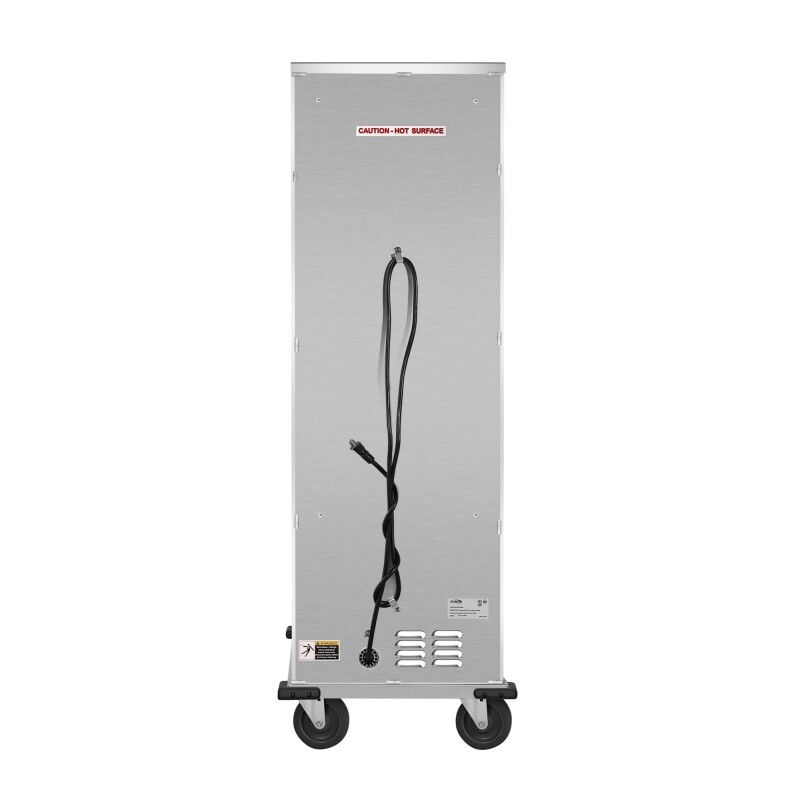 33 in. Commercial Non-Insulated Glass Door Heated Holding/Proofing Cabinet with 36-Pan Capacity in Silver KMCHP36SNGL, product image 10 of 10