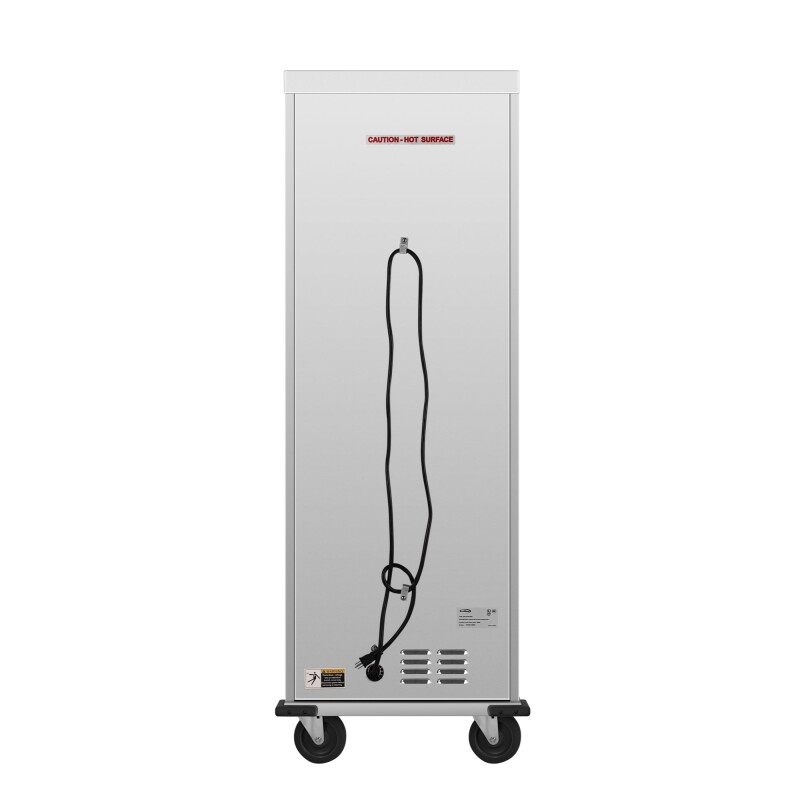 33 in. Commercial Insulated Heated Holding/Proofing Cabinet with Wire Racks and Solid Dutch Doors in Silver KMCHP36WIDD, product image 6 of 13