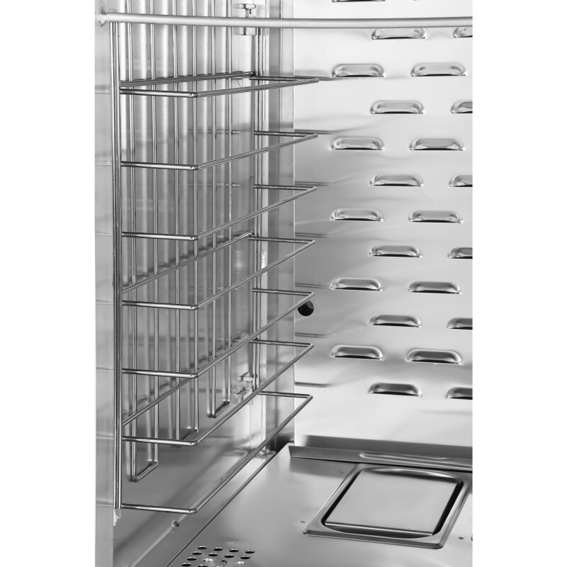 33 in. Commercial Insulated Heated Holding/Proofing Cabinet with Wire Racks and Solid Door in Silver KMCHP36WISS, product image 9 of 11