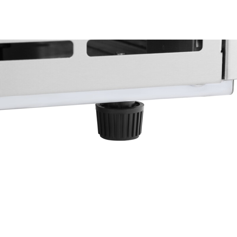 18 in. 100 lbs./24 hrs. Commercial & Residential Crescent Ice Maker with 30 lbs. of Storage Capacity in Stainless-Steel KMCIM100CRSS, product image 11 of 13