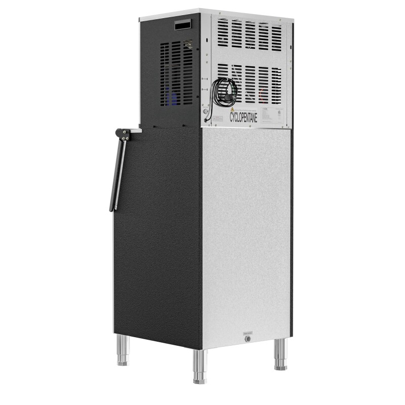 25 in. Stainless-Steel Commercial Ice Maker with Full Cube Production, 420 Lbs/24h KMCIM400, product image 3 of 13