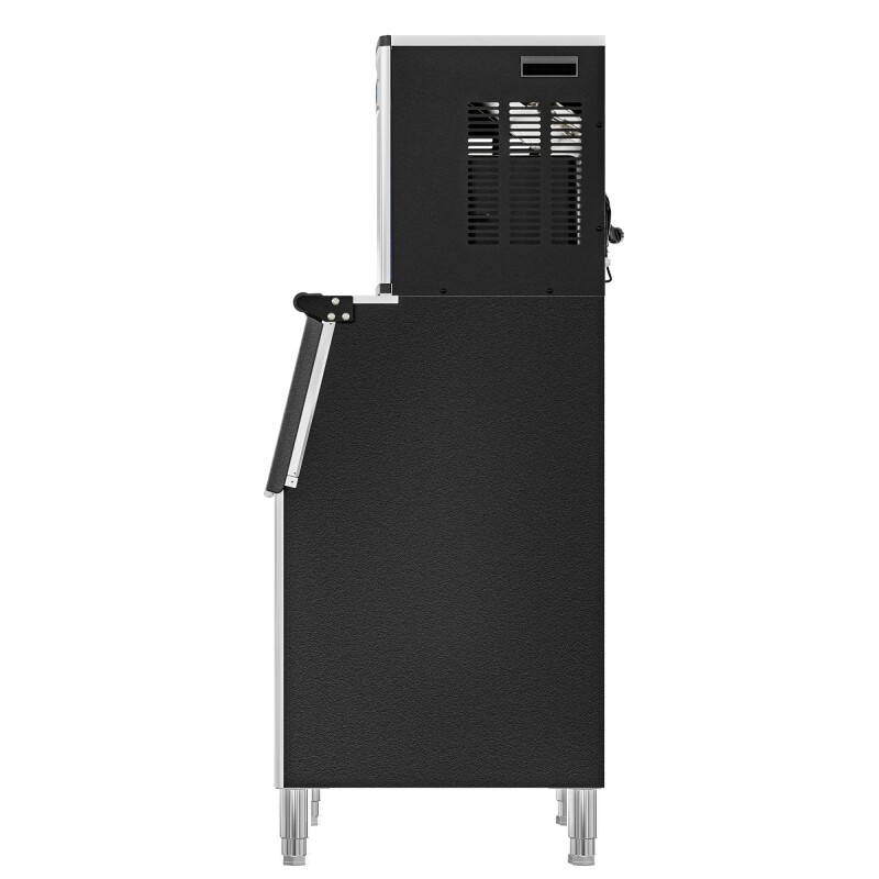 25 in. Stainless-Steel Commercial Ice Maker with Full Cube Production, 420 Lbs/24h KMCIM400, product image 4 of 13