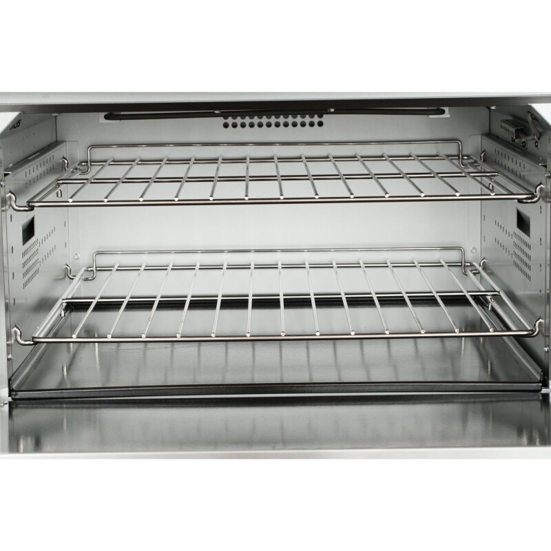 36 in. Commercial Electric Range with 6 Burners and 1 Standard Electric Oven in Stainless Steel - 208V 3-Phase KMCR36E