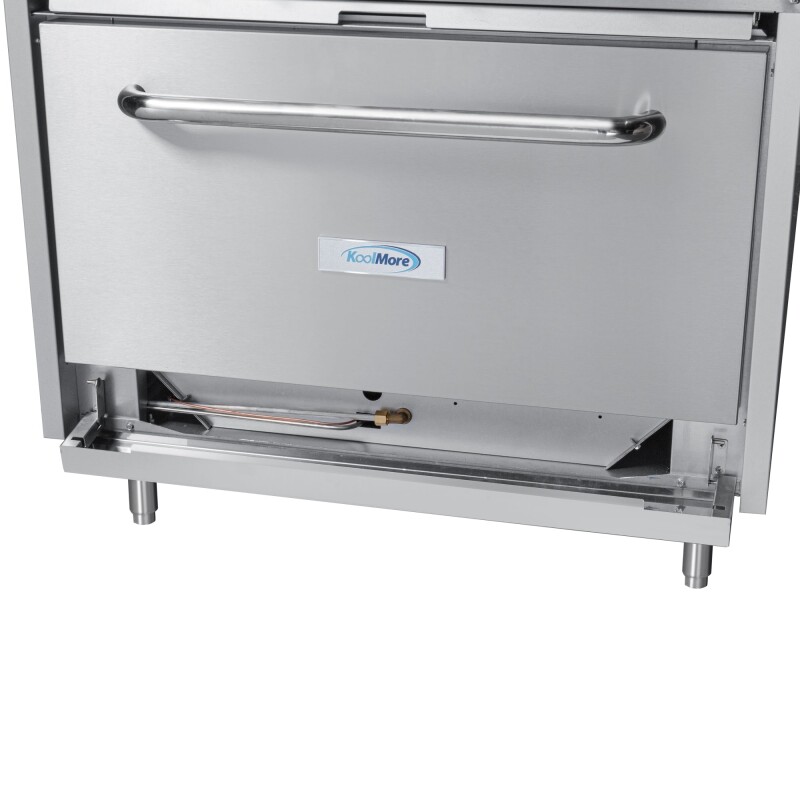 36 in. 6 Burner Commercial Natural Gas Range in Stainless-Steel KMCR36NG