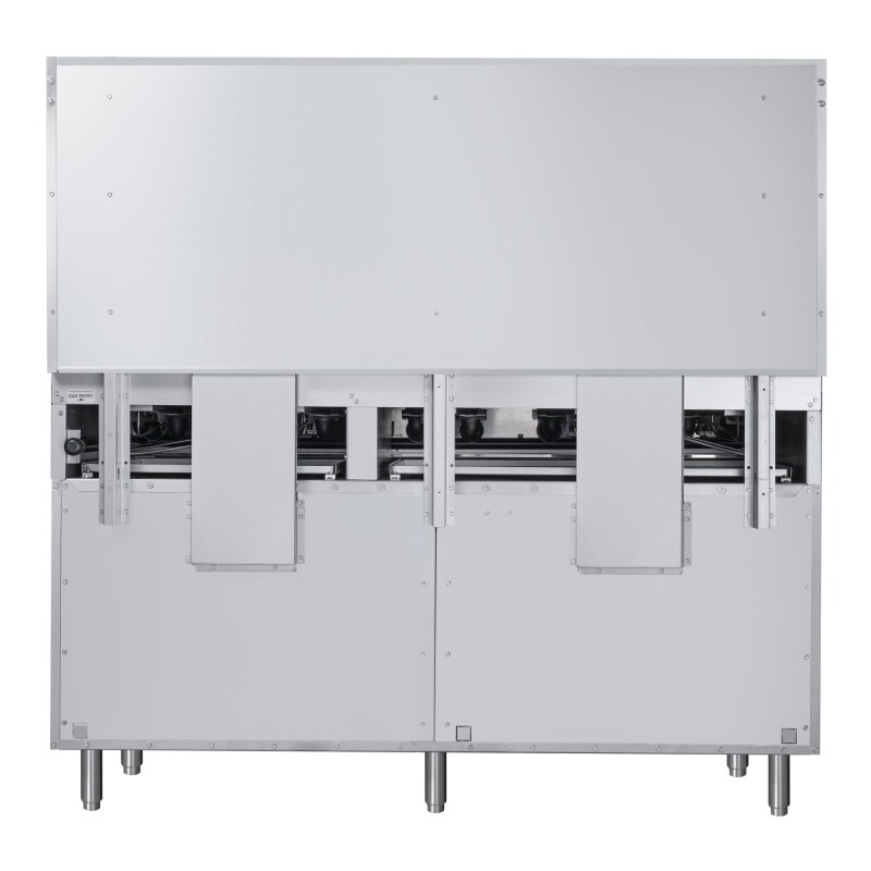 60 in. Commercial 10 Burner Natural Gas Range in Stainless-Steel KMCR60NG