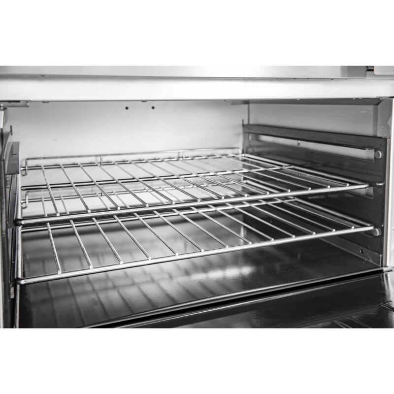 36 in. Commercial Oven with Griddle Top, 90000 BTU in Stainless-Steel KMCRG36GNG, product image 10 of 13