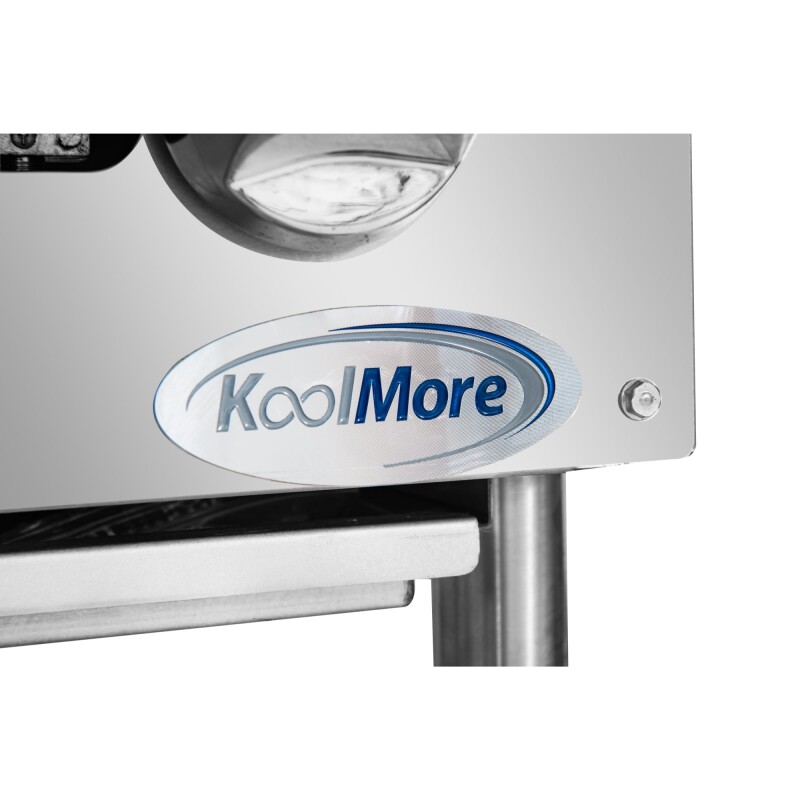 12 in. Two-Burner Commercial Step Up Range, 52000 BTU in Stainless-Steel KMCRSU12