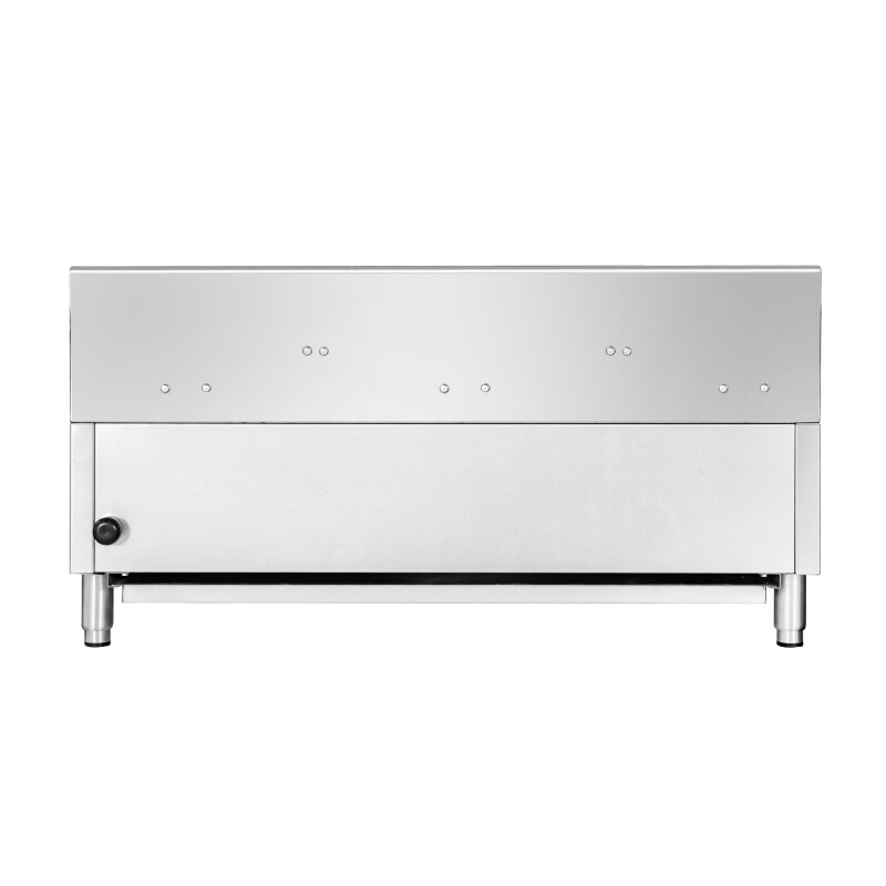 36 in. Commercial Six-Burner Step Up Gas Range, 156000 BTU in Stainless-Steel KMCRSU36