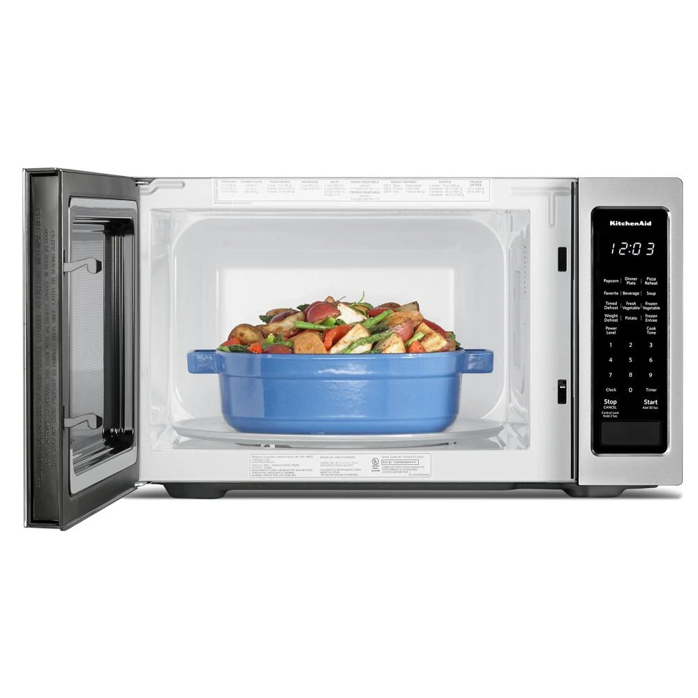21 3/4" Countertop Microwave Oven - 1200 Watt KMCS1016GSS