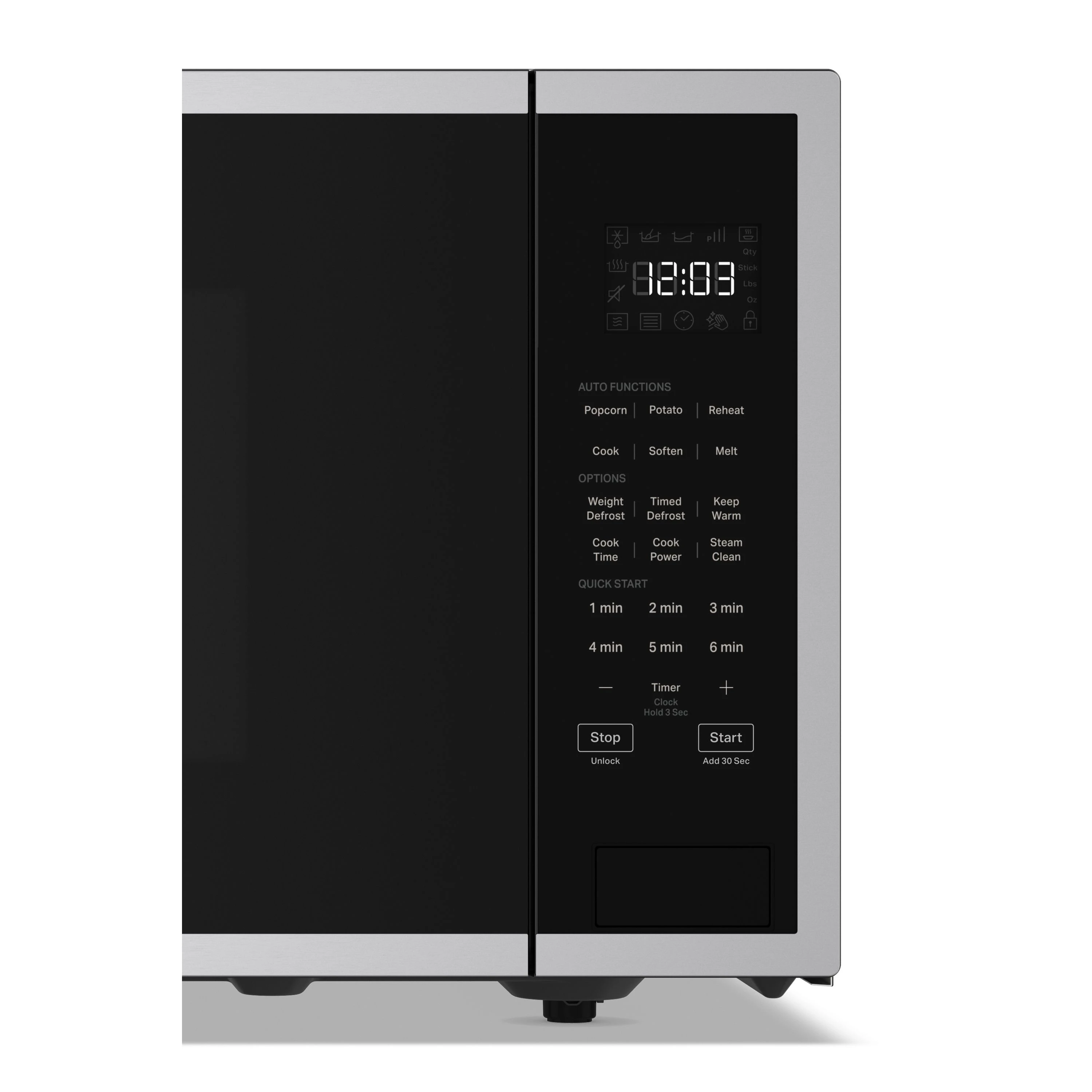 21.75 in. 1.6 cu. ft. Built-In Microwave with PrintShield Finish with Sensor Cooking view 4
