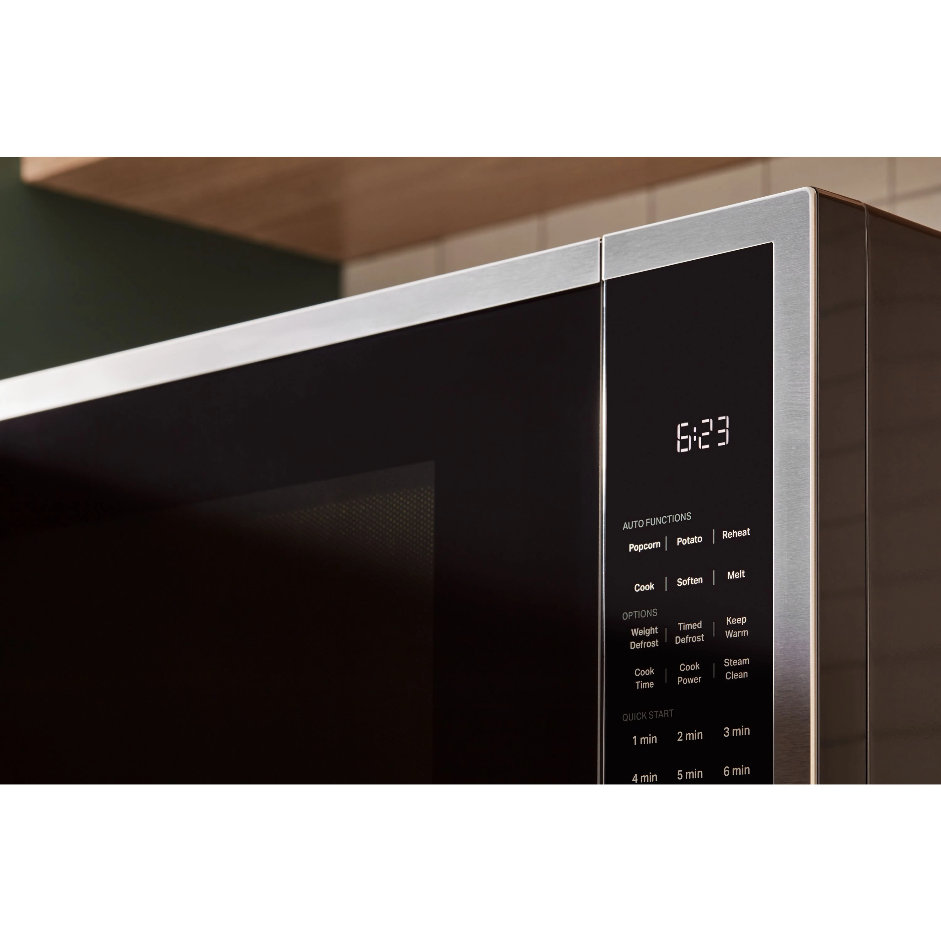 21.75 in. 1.6 cu. ft. Built-In Microwave with PrintShield Finish with Sensor Cooking view 7