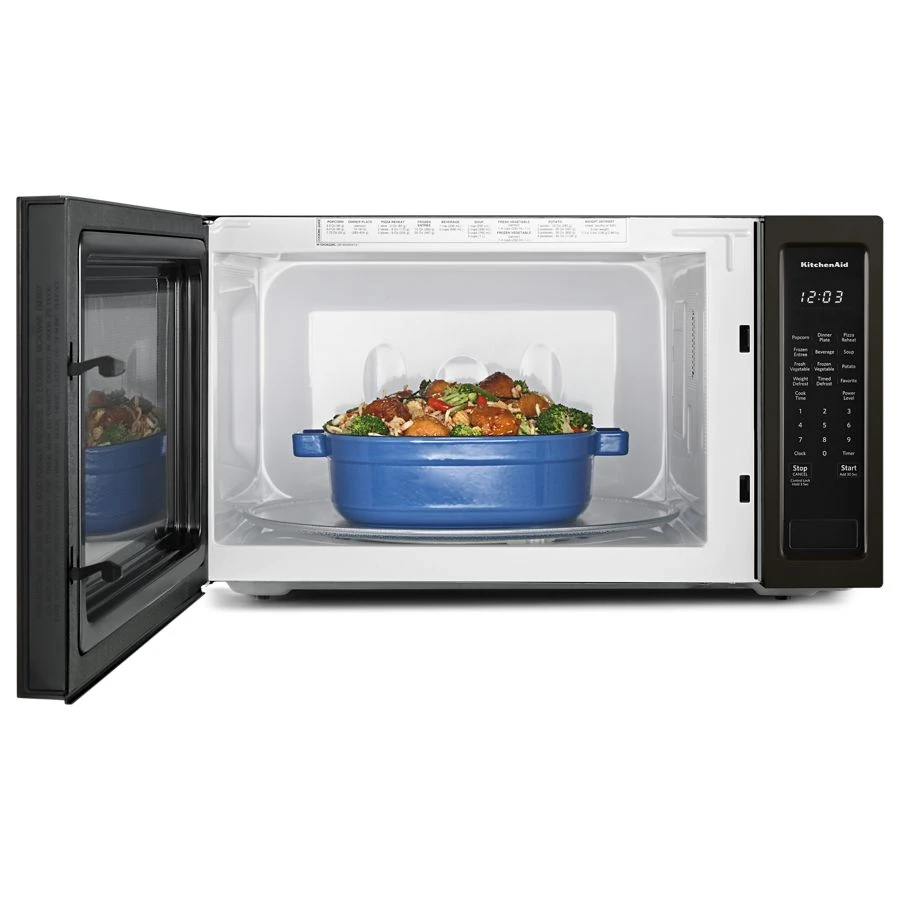 24" Countertop Microwave Oven With Printshield™ Finish - 1200 Watt KMCS3022GBS