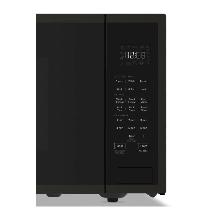 Kitchenaid® 2.2 Cu. Ft. Countertop Microwave With Auto Functions KMCS324PBS
