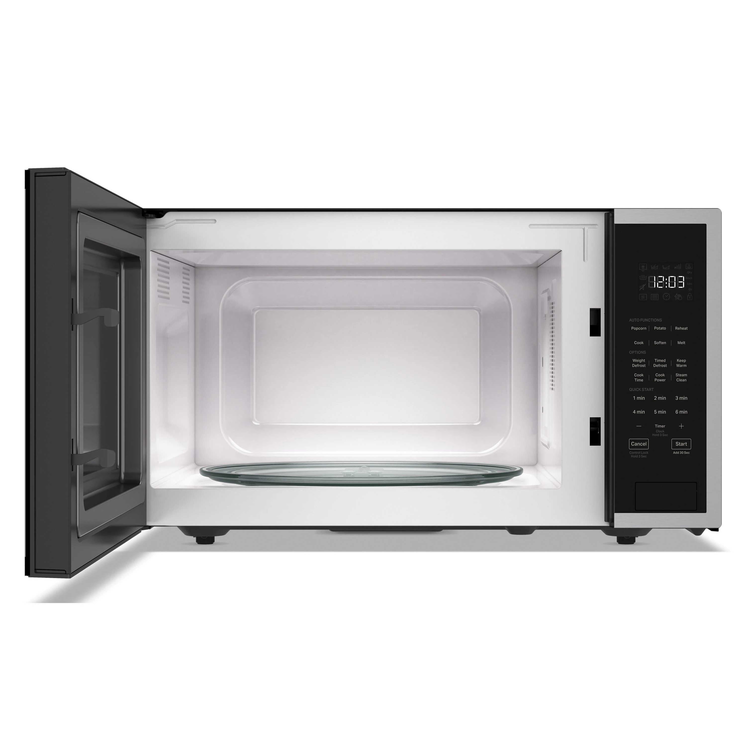 Kitchenaid® 2.2 Cu. Ft. Countertop Microwave With Auto Functions KMCS324PPS