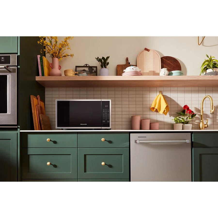 Kitchenaid® 1.5 Cu. Ft. Countertop Microwave With Air Fry Function KMCS522PPS