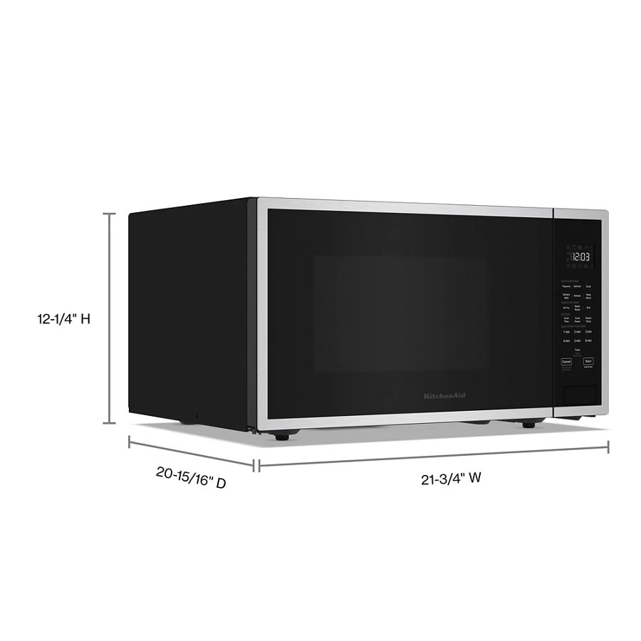 Kitchenaid® 1.5 Cu. Ft. Countertop Microwave With Air Fry Function KMCS522PPS